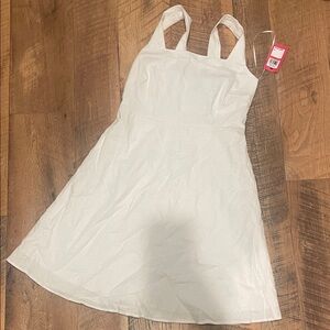 Vince Camuto White Linen Dress